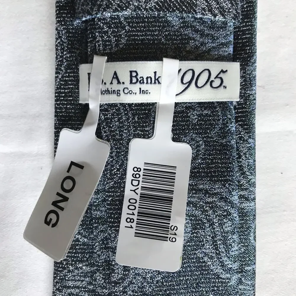 Jos A. Bank 1905 Collection Muted Paisley Long Tie